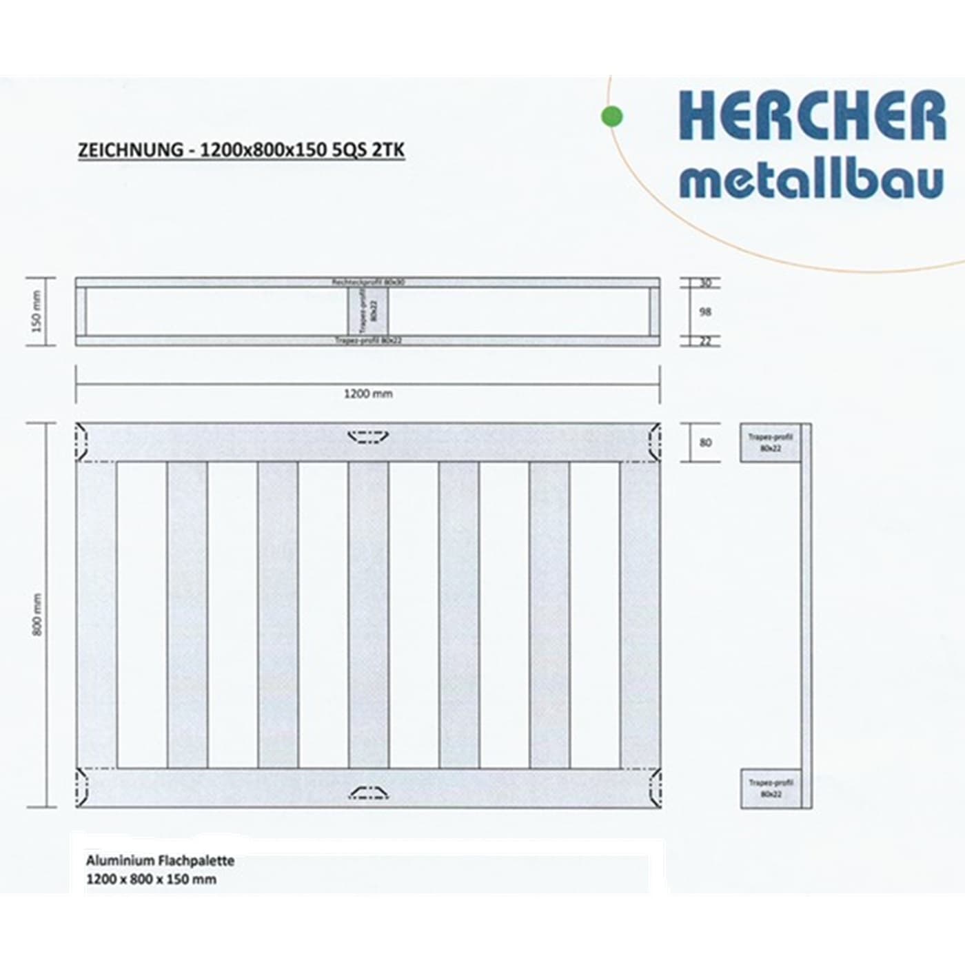 Industripall 1200 x 1000