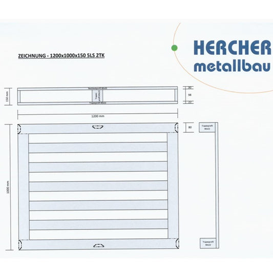 Hercher Industripall Aluminium 1