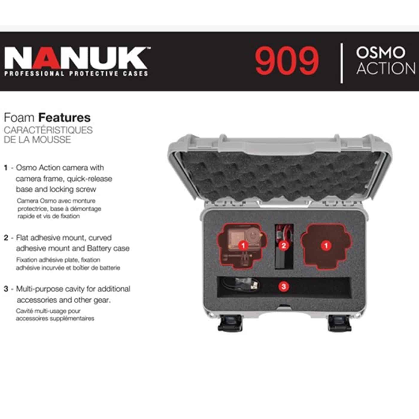 Nanuk 909 DJI™ Osmo Action