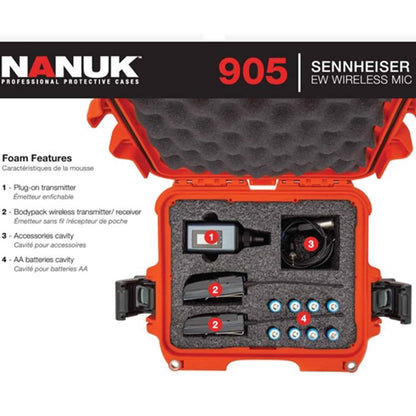 Nanuk 905 Sennheiser EW