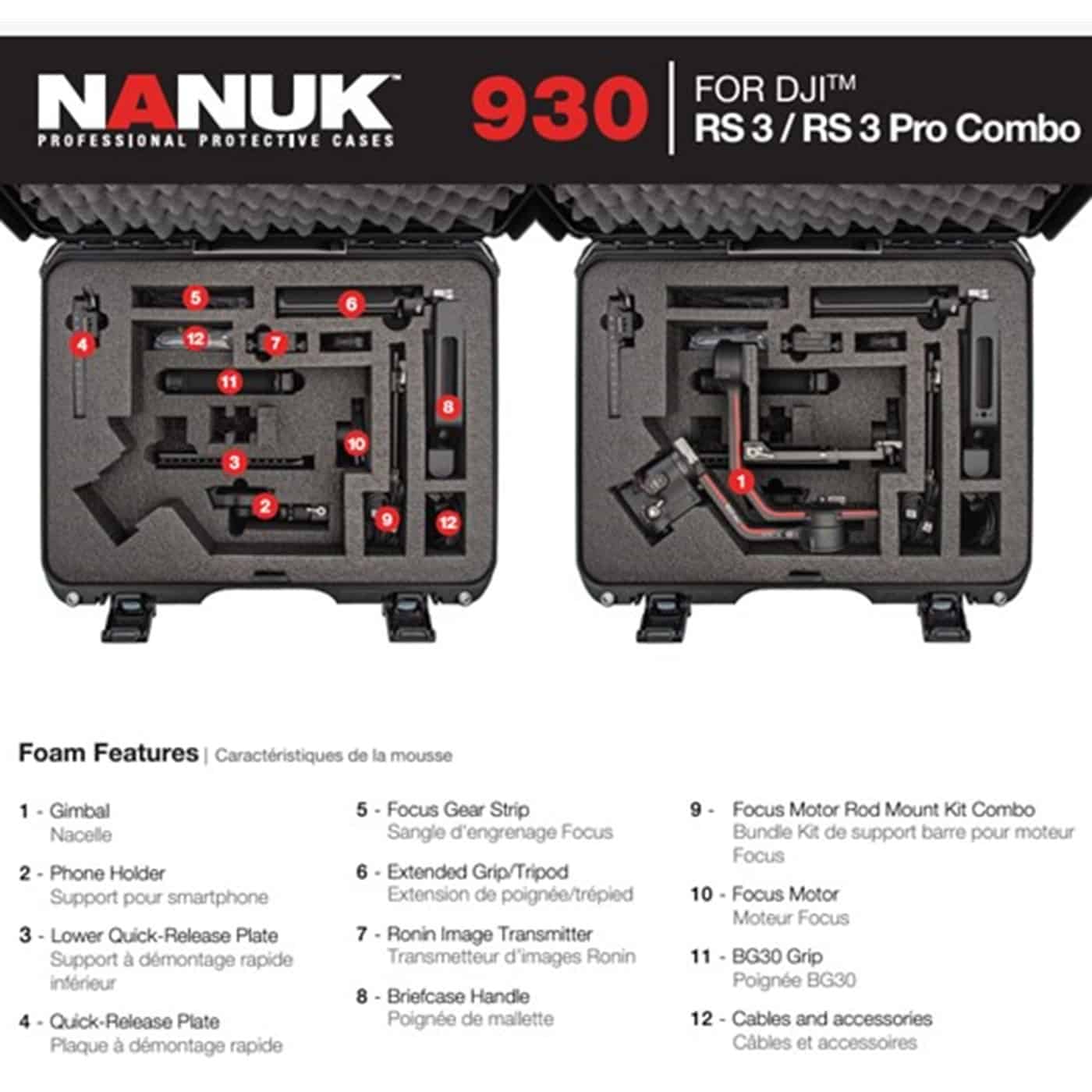 Nanuk 930 DJI™ RS 3 / RS 3 PRO